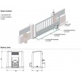 Zestaw Somfy Elixo 3S+ M IO Standard Pack do 600kg bram przesuwnych