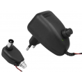 Zasilacz antenowy regulowany z gniazdem F DC 2-12V/100mA