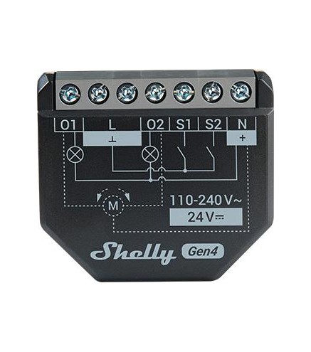 Shelly 2PM Gen4 Inteligentny Włącznik | Alarmista.pl