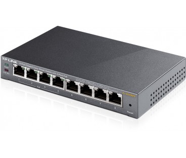 SWITCH TP-LINK TL-SG108PE 8-portowy z PoE | Alarmista.pl