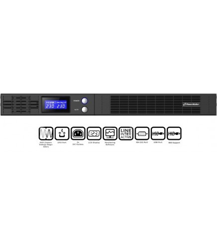 UPS ZASILACZ AWARYJNY PowerWalker VI 500 R1U | Alarmista.pl