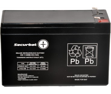 Akumulator AGM SECURBAT 12V 7Ah | Alarmista.pl