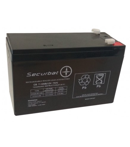Akumulator AGM SECURBAT 12V 7Ah