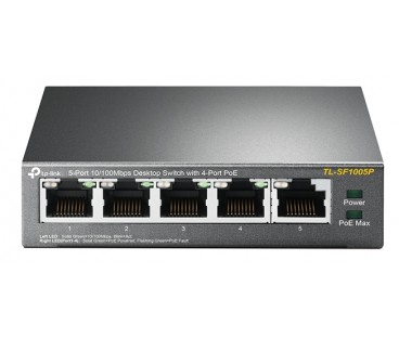 SWITCH TP-LINK TL-SF1005P 5-portowy z PoE | Alarmista.pl