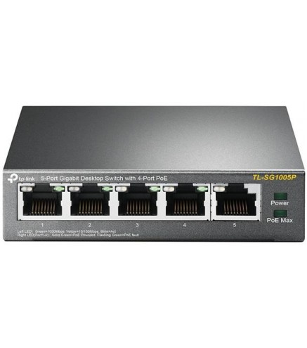 SWITCH TP-LINK TL-SG1005P 5-portowy z PoE | Alarmista.pl