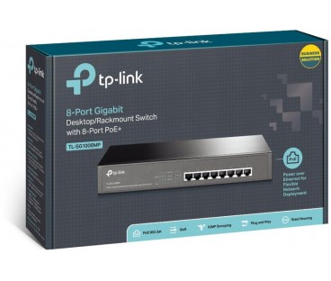 SWITCH TP-LINK TL-SG1008MP