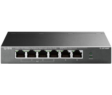 SWITCH TP-LINK TL-SF1006P 6-portowy z PoE | Alarmista.pl