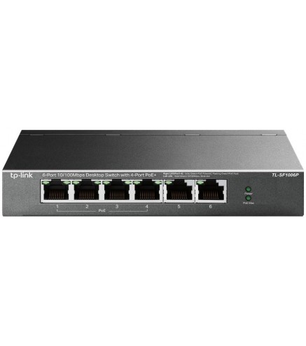 SWITCH TP-LINK TL-SF1006P 6-portowy z PoE | Alarmista.pl