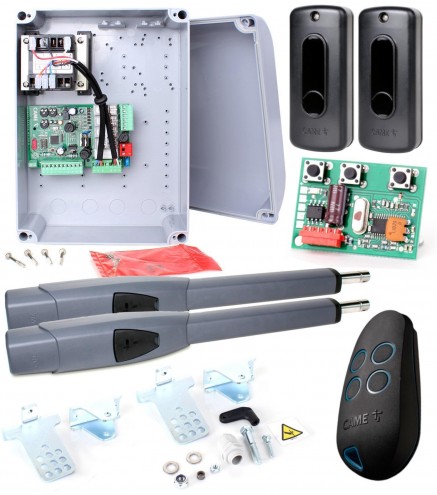 Zestaw CAME ATS 30DGS SAFE 24V ATOMO (piloty TOP) do bram skrzydłowych