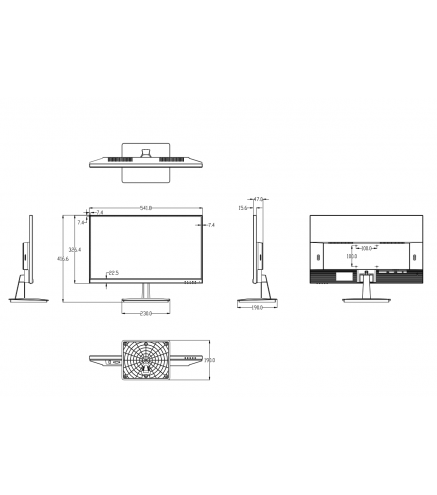Monitor 24" Dahua LM24-H200 5ms HDMI VGA VESA 1080p głośnik