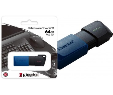Pendrive Kingston Data Traveler Exodia M 64GB USB3.2 Gen1 | Alarmista.pl