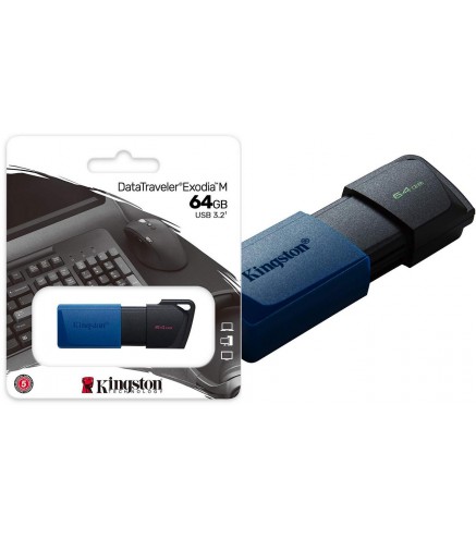 Pendrive Kingston Data Traveler Exodia M 64GB USB3.2 Gen1 | Alarmista.pl