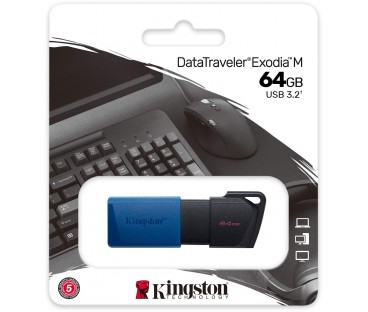 Pendrive Kingston Data Traveler Exodia M 64GB USB3.2 Gen1 | Alarmista.pl