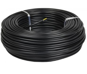 Przewód elektryczny ziemny drut YKY 0,6/1kV 3x2,5mm2 CZARNY MERCOR 100m