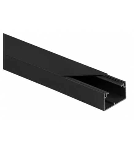 Listwa elektroinstalacyjna kpl. CZARNY CLS 40x25 2m | Alarmista.pl