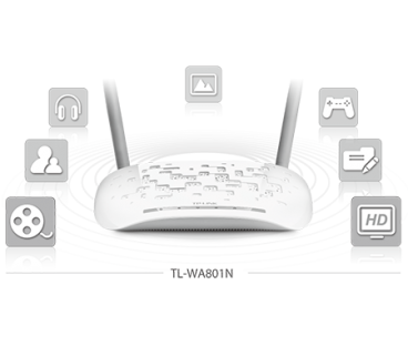 AP TP-LINK TL-WA801N Wzmacniacz sygnału Wi-Fi | Alarmista.pl