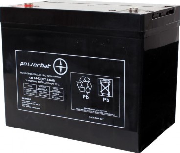 Akumulator AGM Powerbat 12V 84Ah | Alarmista.pl