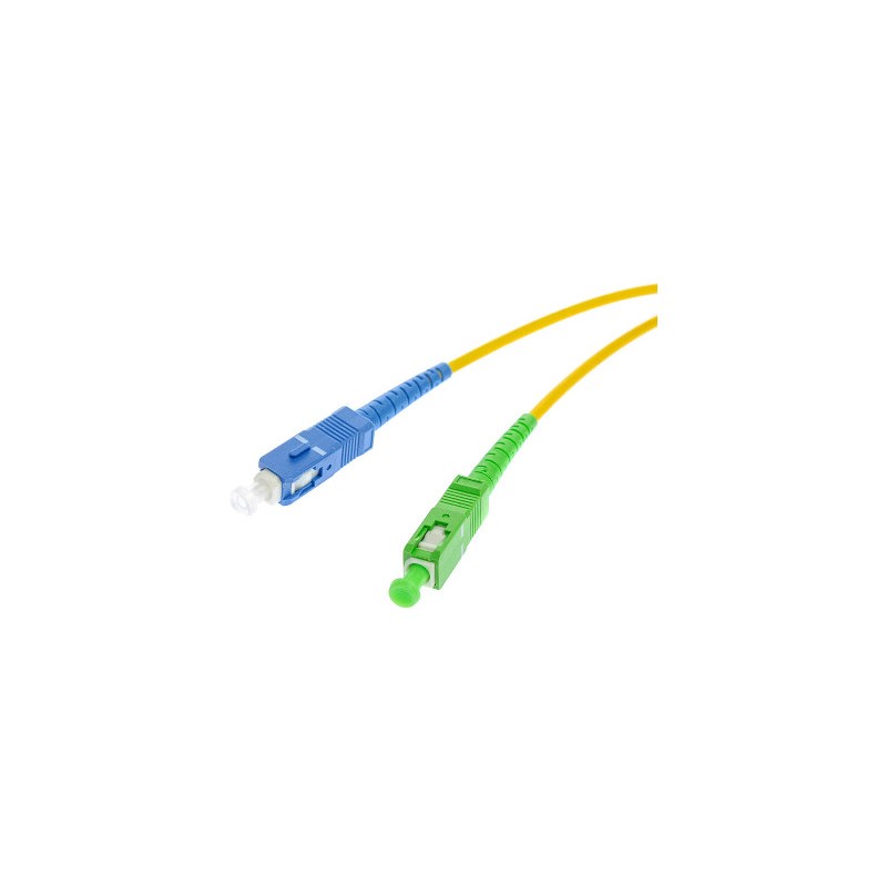 PATCHCORD ŚWIATŁOWODOWY SM SC/UPC-SC/APC SIMPLEX 1m