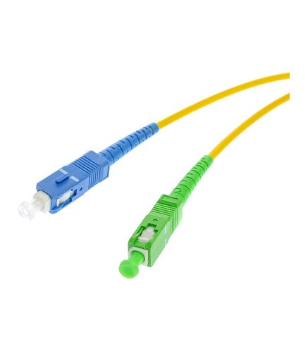 PATCHCORD ŚWIATŁOWODOWY SM SC/UPC-SC/APC SIMPLEX 1m