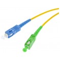 PATCHCORD ŚWIATŁOWODOWY SM SC/UPC-SC/APC SIMPLEX 1m