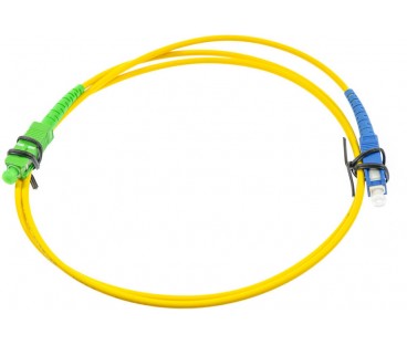 PATCHCORD ŚWIATŁOWODOWY SM SC/UPC-SC/APC SIMPLEX 1m