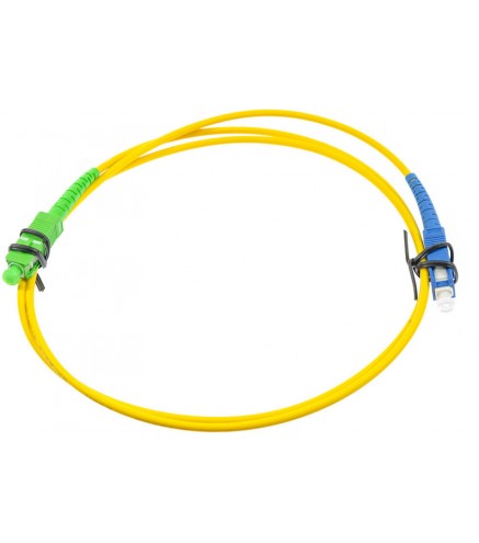 PATCHCORD ŚWIATŁOWODOWY SM SC/UPC-SC/APC SIMPLEX 1m