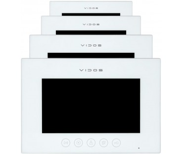 WIDEODOMOFON VIDOS X 4xM11W-X/S11-4