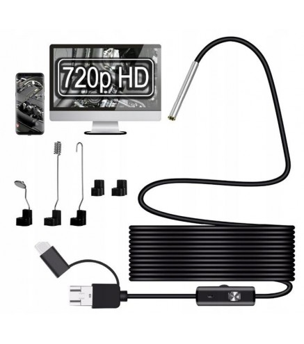 Kamera inspekcyjna AN97-3.9MM HD Android USB-C