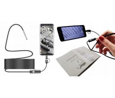 Kamera inspekcyjna AN97-3.9MM HD Android USB-C