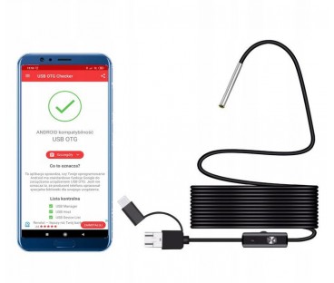 Kamera inspekcyjna AN97-3.9MM HD Android USB-C | Alarmista.pl