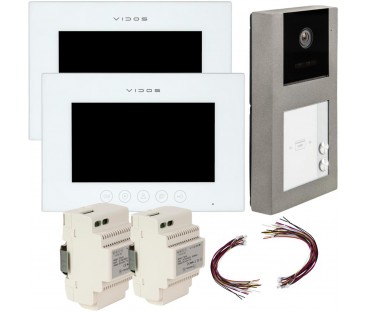 WIDEODOMOFON VIDOS X 2xM11W-X/S11-2