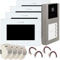 WIDEODOMOFON VIDOS X 4xM11W-X/S11-4
