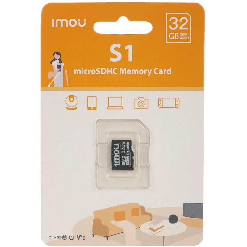 Karta pamięci microSD IMOU ST2-32-S1 32GB Karta pamięci microSD IMOU ST2-32-S1 32GB