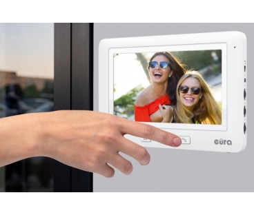 WIDEODOMOFON EURA VDP-45A3 "ALPHA" WHITE