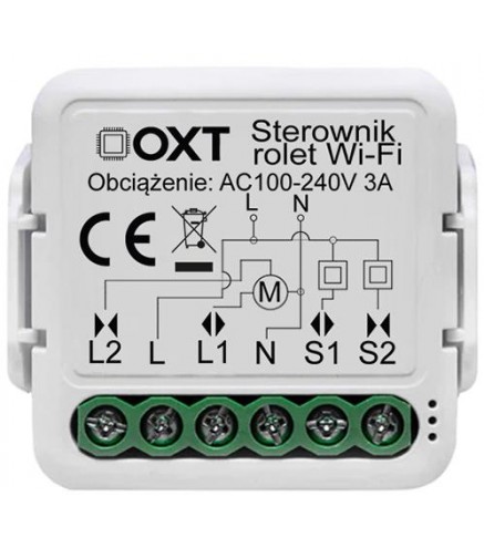 Moduł OXT mini sterownik rolet WiFi TUYA