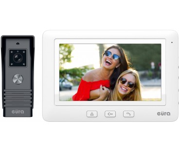 WIDEODOMOFON EURA VDP-45A3 "ALPHA" WHITE