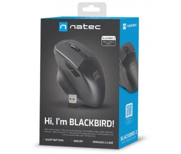 Mysz bezprzewodowa Natec Blackbird 2 | Alarmista.pl
