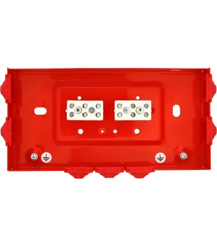Puszka instalacyjna przeciwpożarowa W2 PIP-2AN przelotowa 6x4mm2