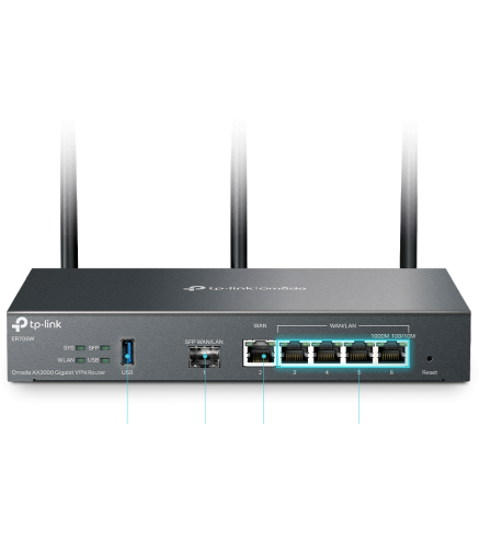ROUTER TP-LINK ER706W VPN Omada AX3000