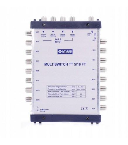 Multiswitch TT 5/16 Telmor - końcowy | Alarmista.pl