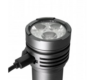 Latarka ręczna 3x Osram P9 10W LED everActive FL-3300R Luminator 3300 lumenów IPX4