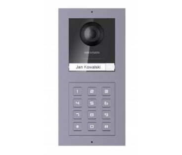 Panel bramowy modułowy Hikvision kamera + szyfrator