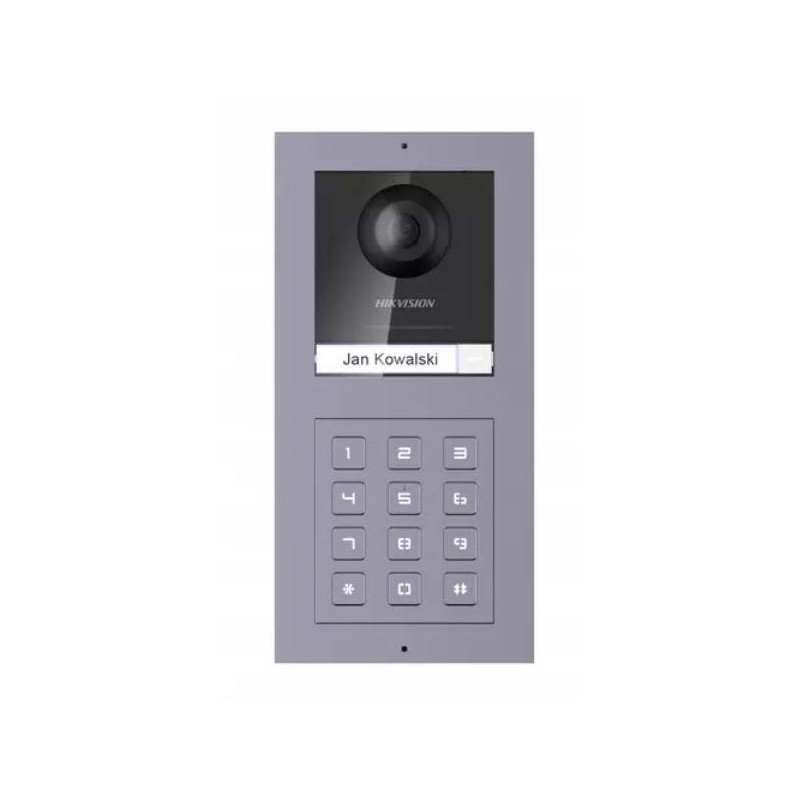 Panel bramowy modułowy Hikvision kamera + szyfrator