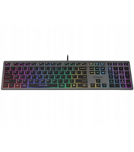 Klawiatura A4tech FStyler FX60H Neon Backlit | Alarmista.pl