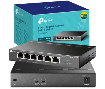 SWITCH TP-LINK TL-SG1006PP (PoE++)