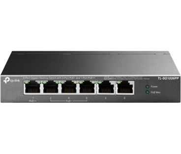 SWITCH TP-LINK TL-SG1006PP (PoE++)
