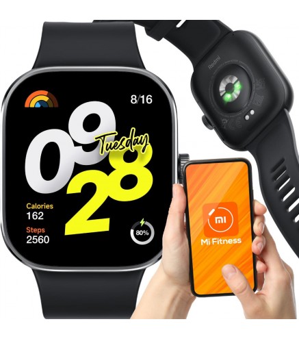 Smartwatch Xiaomi Redmi Watch 4 Obsidian Black