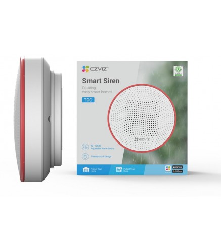 SYRENA ALARMOWA EZVIZ T9C | Alarmista.pl