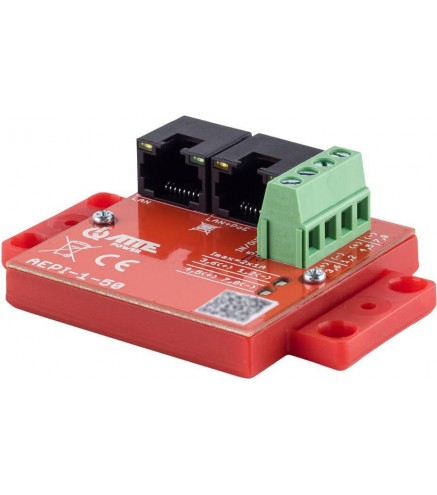 Adapter PoE PASSIVE 1 kanałowy 10/100/1000Mbps ATTE AEPI-1-50