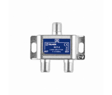 Rozgałęźnik TELMOR RCT-2 Splitter 2x1.2G